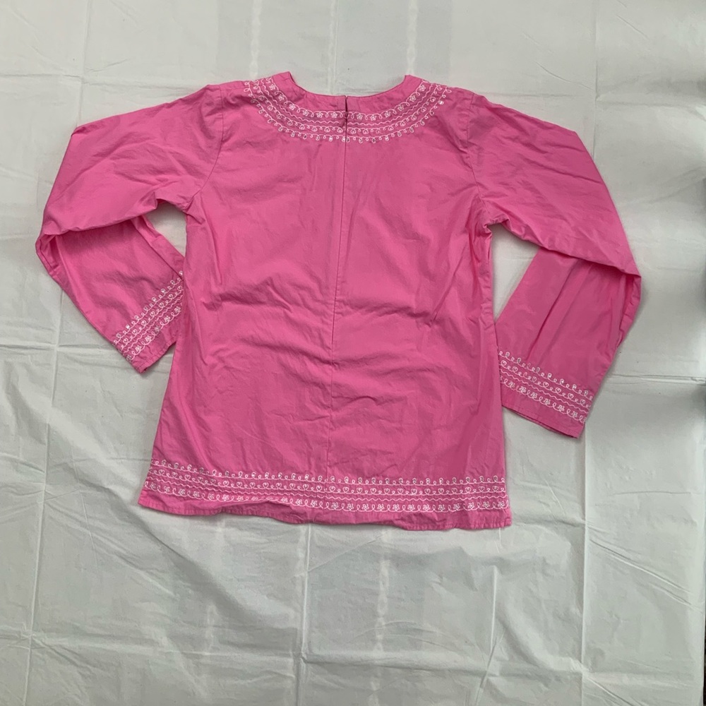 LILLY PULITZER Girls Pink LS Tunic, 16
